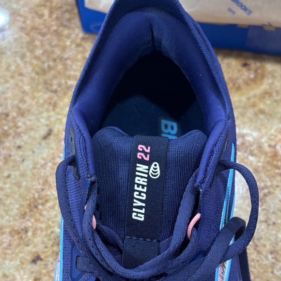 Brooks Dark Blue Athletic Sneakers - Picture 8 of 9